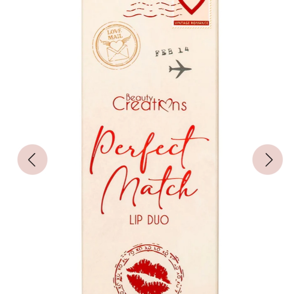 Beauty Creations Perfect Match Lip Duo